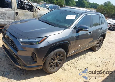 2022 Toyota Rav4 Hybrid Se из США, поврежденный, VIN 4T3T6RFV6NU065702